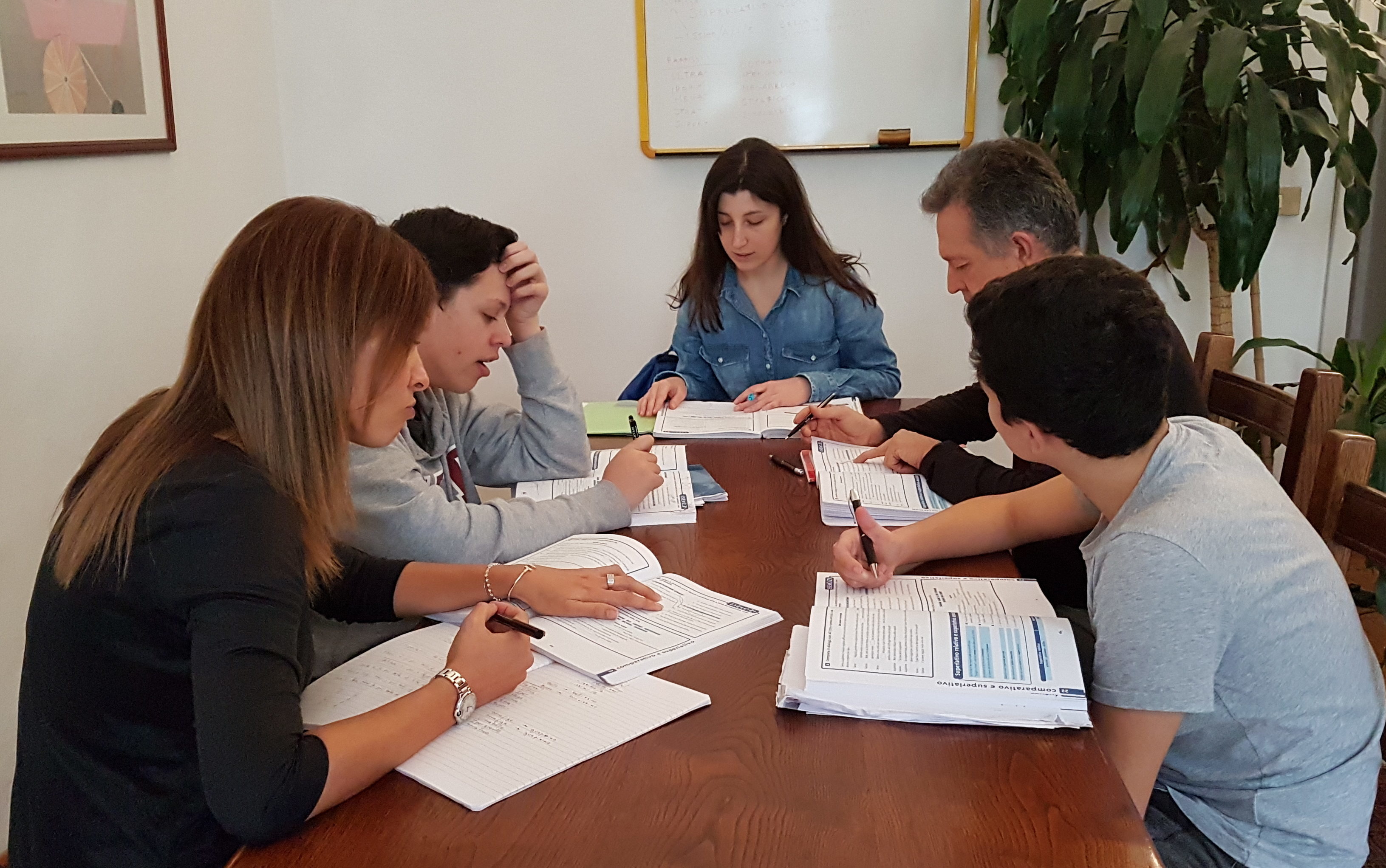 Italian courses in small groups