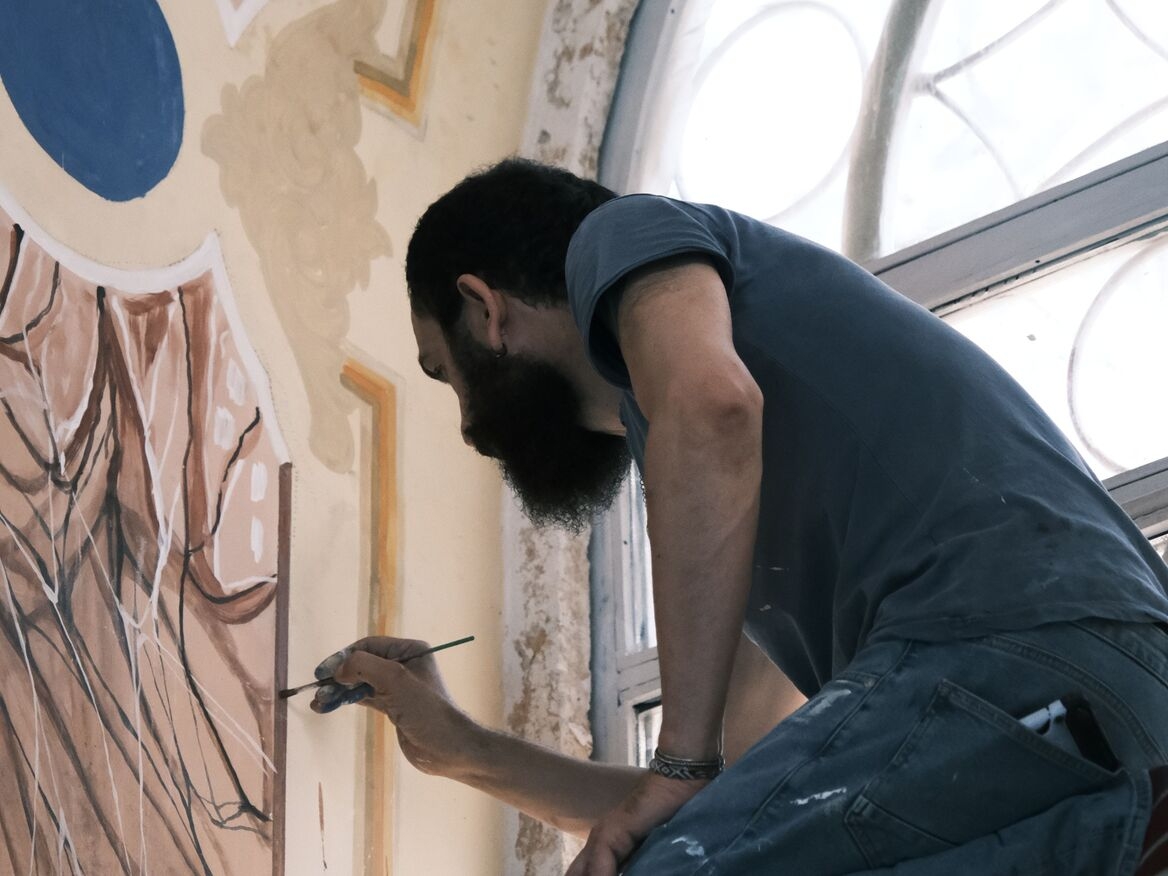 Fresco painting masterclass 