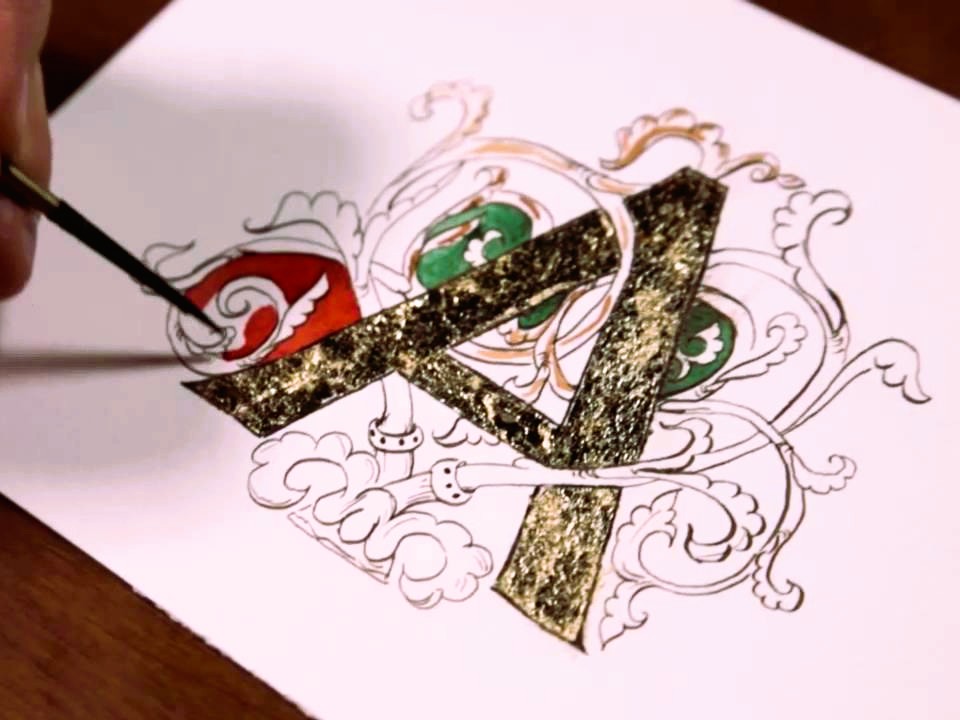 Illuminated Letters Masterclass in Florence